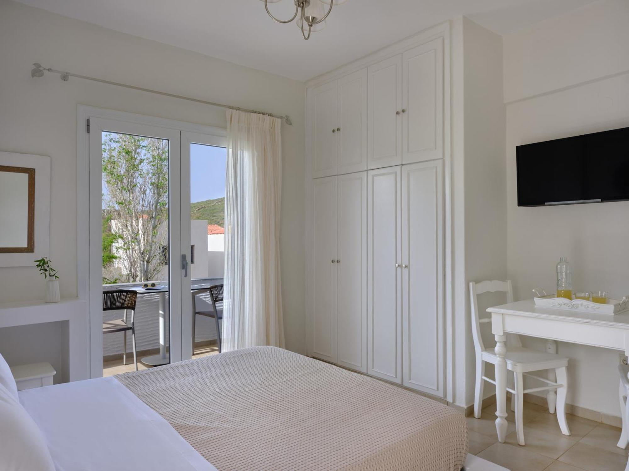 Aelia Apartamento Áyios Pétros Quarto foto
